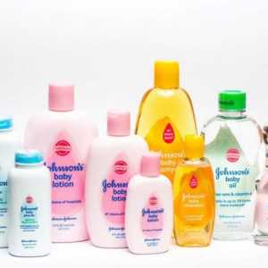 Proizvodi marke „Johnson baby”: ulje, šampon, gel za tuširanje
