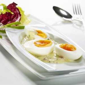 Recept: „jaja u senf umaku.” Mogućnosti pripremiti umak