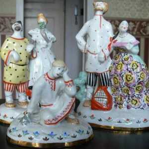 Rijetki porculanske figurice SSSR (fotografija)