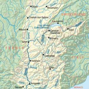 Rijeka Rhone: opis, karakteristike, fotografije