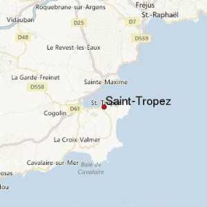 Saint-Tropez: Lokacija na mapi Francuske, opis i točke od interesa