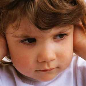 Simptom upale srednjeg vanjskog, srednjeg i unutarnjeg odjela za uši