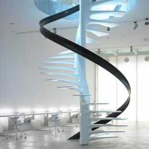 Staklene stepenice - spektakularno interijera rješenje