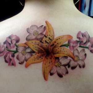 Lily tetovaža: povijest, značenje, osobito