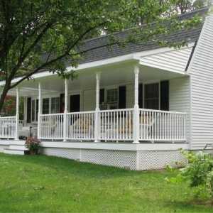 Terasa i veranda: uspješan dodatak ladanjsku kuću