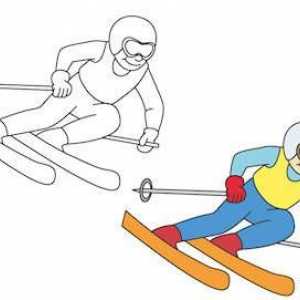 Saznajte nekoliko načina kako nacrtati olovkom skijaš faze