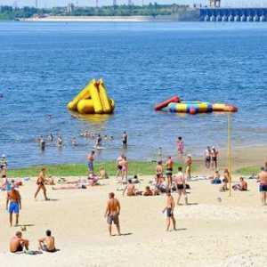 Volgograd: plaže. Volgograd, plaža „dabar”