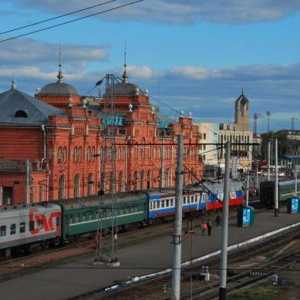 Željeznički kolodvor Kazan. Povijest i sadašnjost