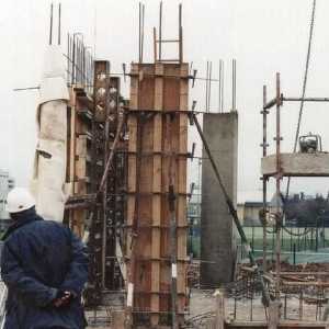 Betonski stupovi i njihova izgradnja, posebice